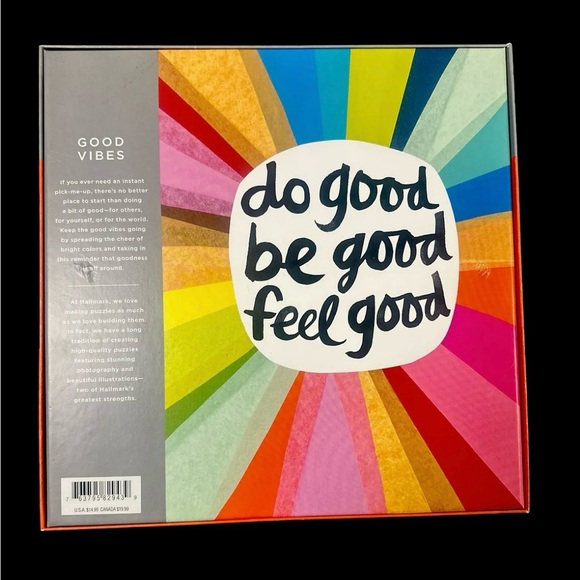 Hallmark Good Vibes 550 Piece Jigsaw Puzzle - Picture 3 of 3